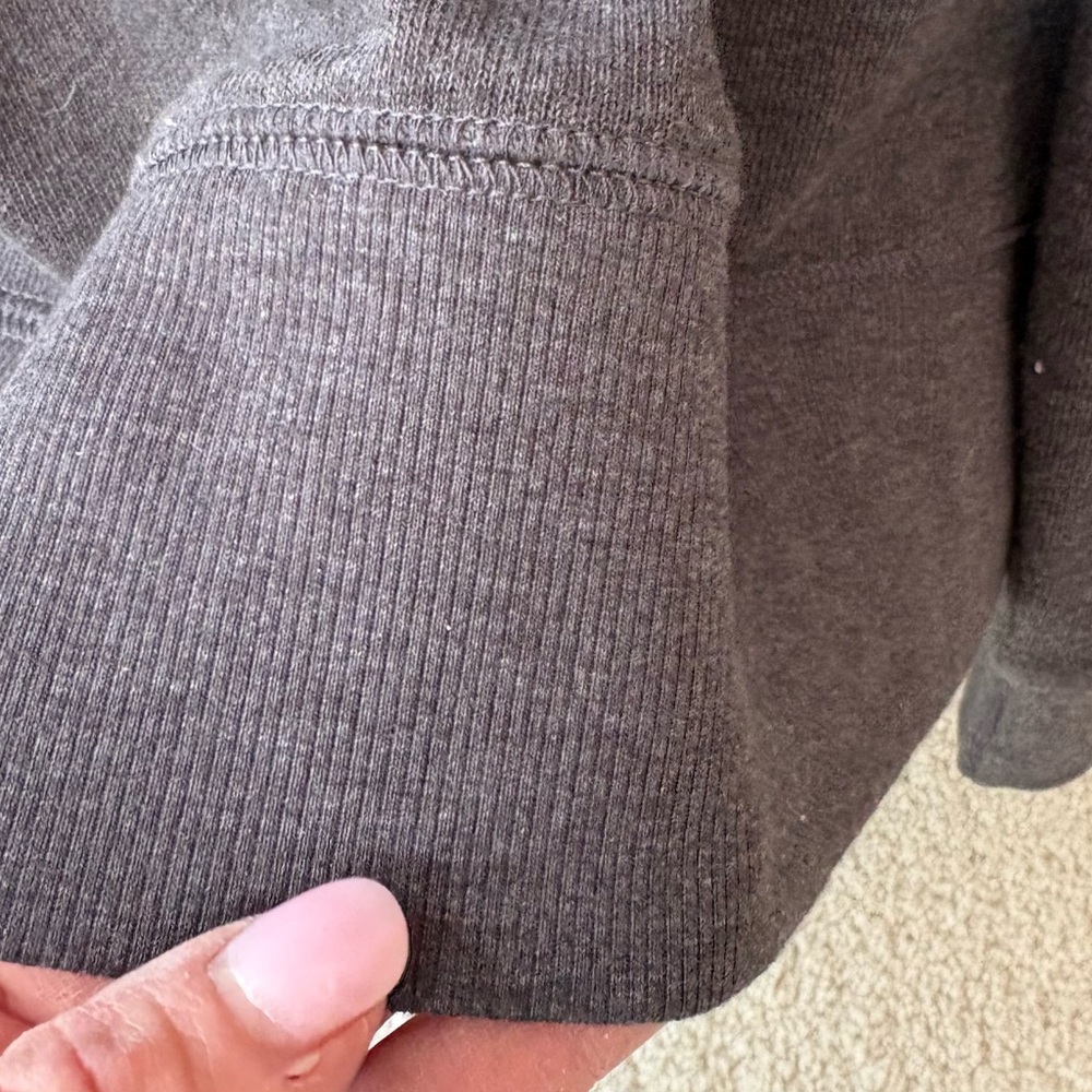 “Take Me To Happy Hour” Gray Knit Sweater by Junk Food Los Angeles - Picture 7 of 16